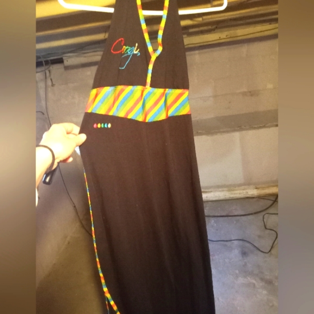 Coogi halter dress